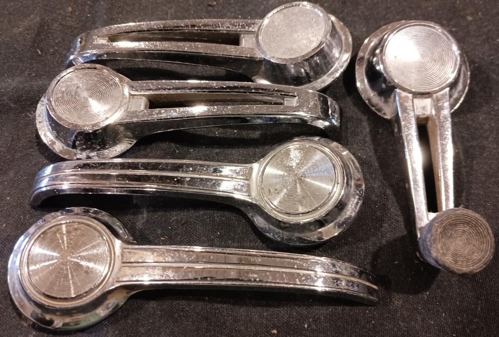 1955-57 Chevy Door and Winow Handle(s) QTY 5
