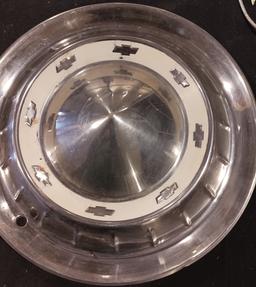 1955 BelAir Full Disc Hub Caps QTY 2