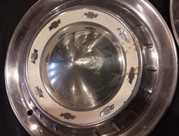 1955 BelAir Full Disc Hub Caps QTY 2