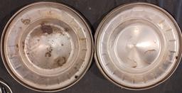 1955 BelAir Full Disc Hub Caps QTY 2