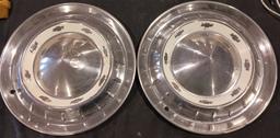 1955 BelAir Full Disc Hub Caps QTY 2