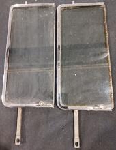 1955-57 Chevy Vent Window Glass/Frames SET