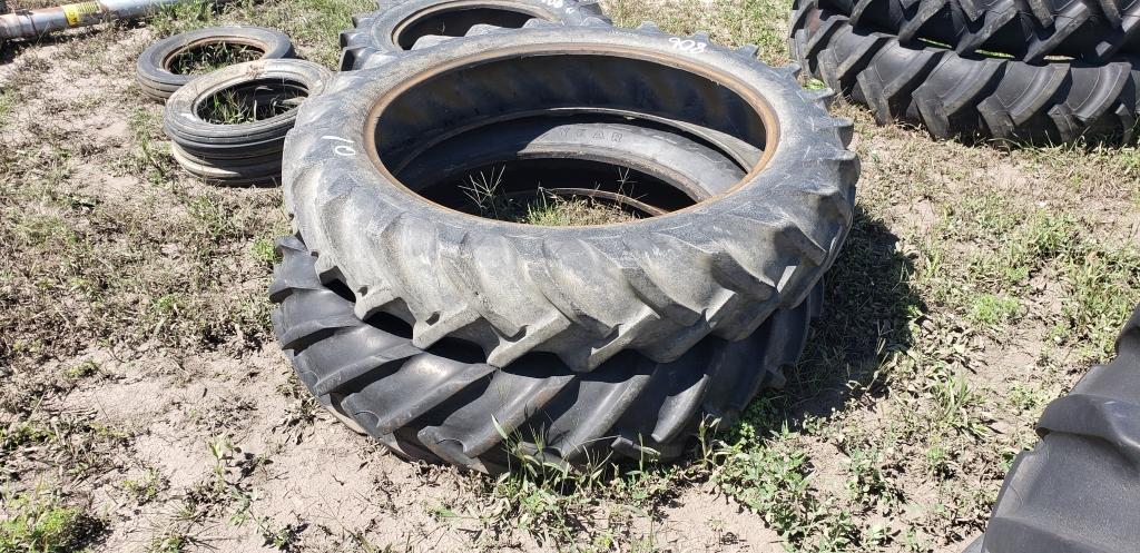 pair of 12.4x36 tires