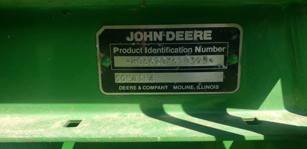 John Deere 6620 Titan II 1 owner, heavy duty rear axle, 1988 last year built, 1600 hours, farmer ret
