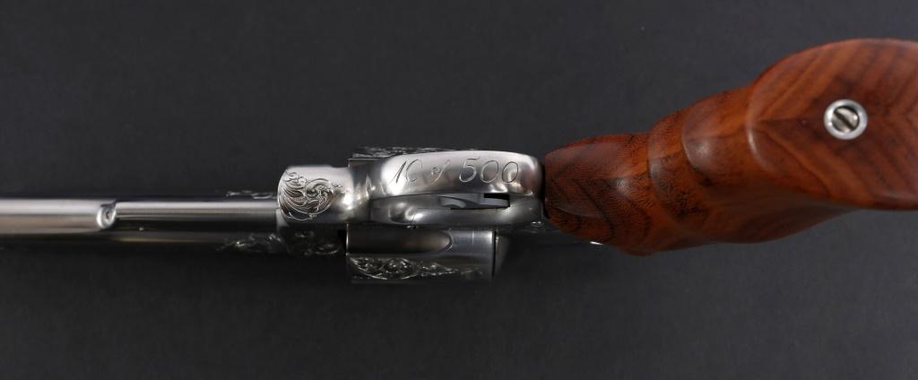ENGRAVED SMITH & WESSON MODEL 629 WITH LETTER