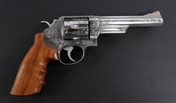 ENGRAVED SMITH & WESSON MODEL 629 WITH LETTER