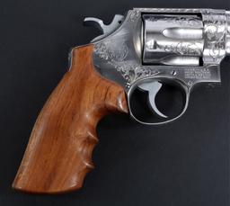 ENGRAVED SMITH & WESSON MODEL 629 WITH LETTER