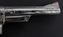 ENGRAVED SMITH & WESSON MODEL 629 WITH LETTER