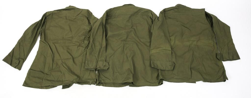 VIETNAM WAR US ARMY JUNGLE JACKET TYPE 3 LOT OF 5