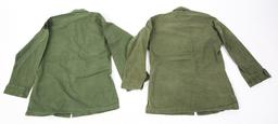 VIETNAM WAR US ARMY JUNGLE JACKET TYPE 3 LOT OF 5