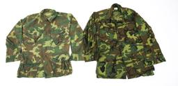 VIETNAM WAR US ARMY ERDL CAMO JACKET LOT OF 5