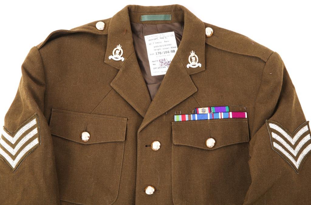 BRITISH ARMY DRESS UNIFORM LOT OF 3