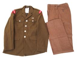 BRITISH ARMY DRESS UNIFORM LOT OF 3