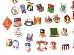 US ARMY DUI CREST INSIGNIA LARGE MIXED LOT