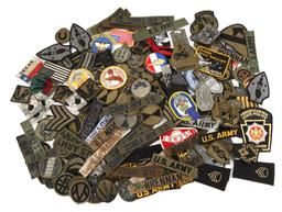 US ARMY PATCH LARGE MIXED LOT