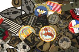 US ARMY PATCH LARGE MIXED LOT