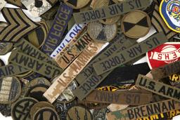 US ARMY PATCH LARGE MIXED LOT