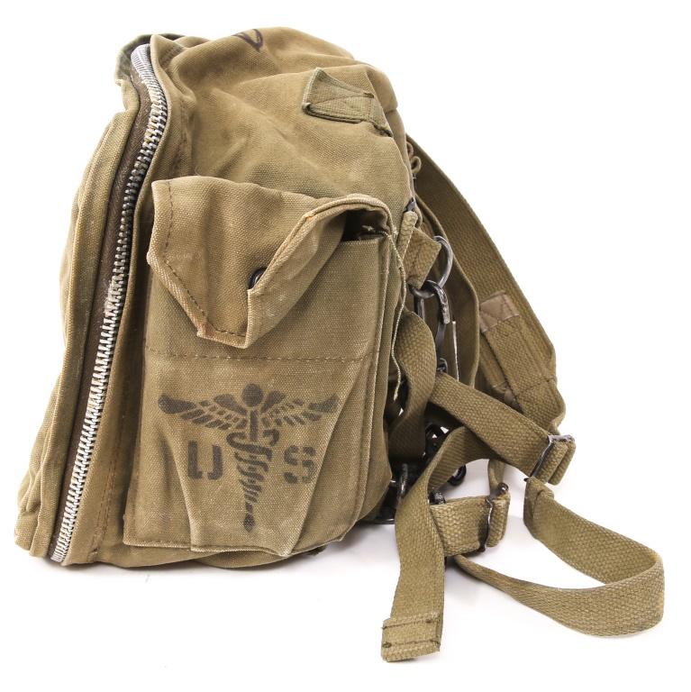 VIETNAM WAR US ARMY M5 FIELD MEDICAL BAG LOT OF 2