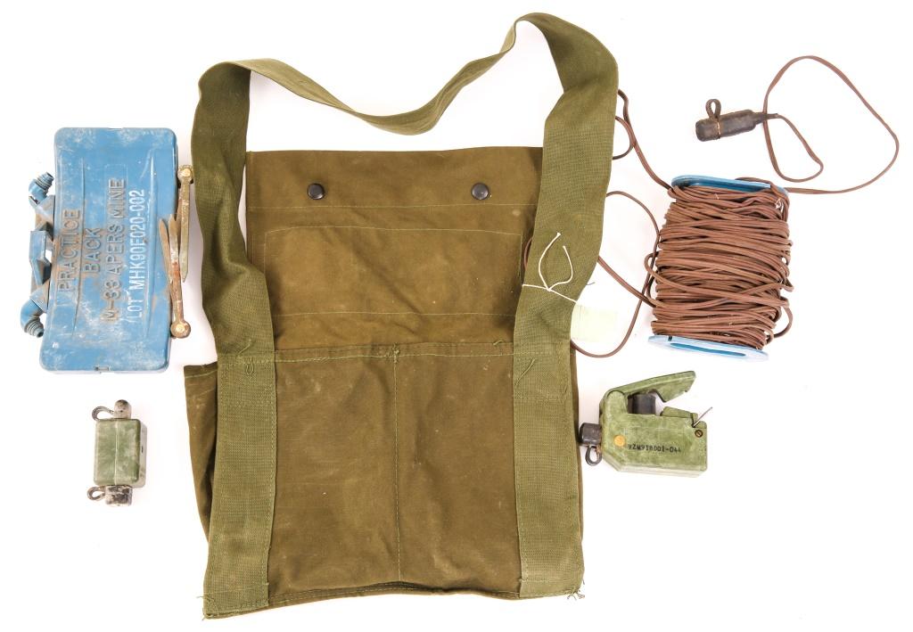 VIETNAM WAR US M18A1 CLAYMORE MINE PRACTICE SET