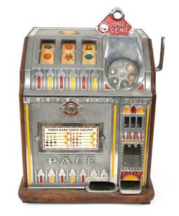PACE BANTAM 1 CENT SLOT MACHINE