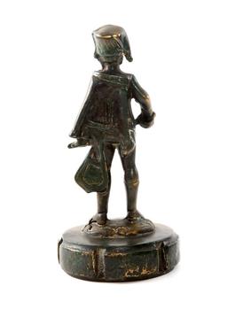 ANTIQUE AUTOMOBILE RADIATOR CAP FIGURE