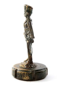 ANTIQUE AUTOMOBILE RADIATOR CAP FIGURE