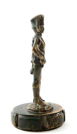 ANTIQUE AUTOMOBILE RADIATOR CAP FIGURE