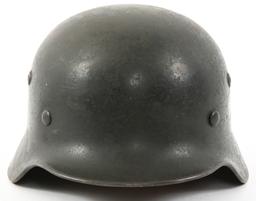 WWII GERMAN ARMY M40 SINGLE DECAL COMBAT HELMET