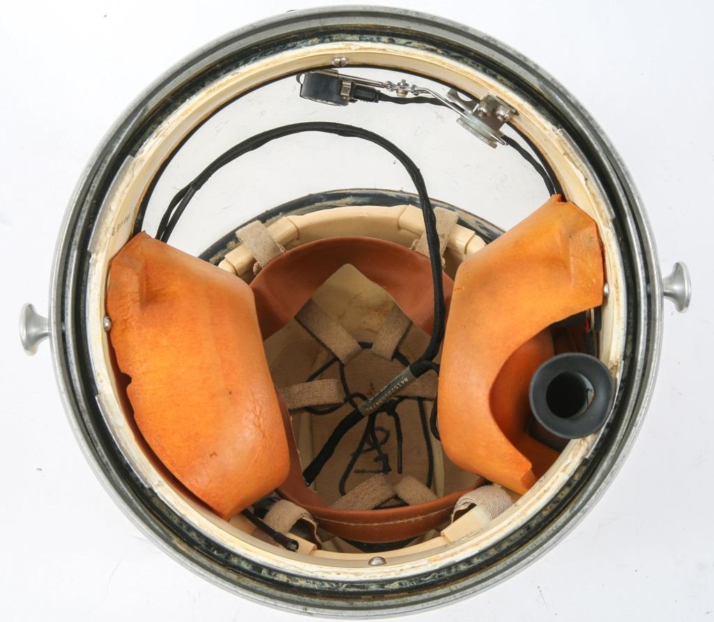 USAF ROCKET FUEL HANDLERS HELMET FOR REFCO SUIT