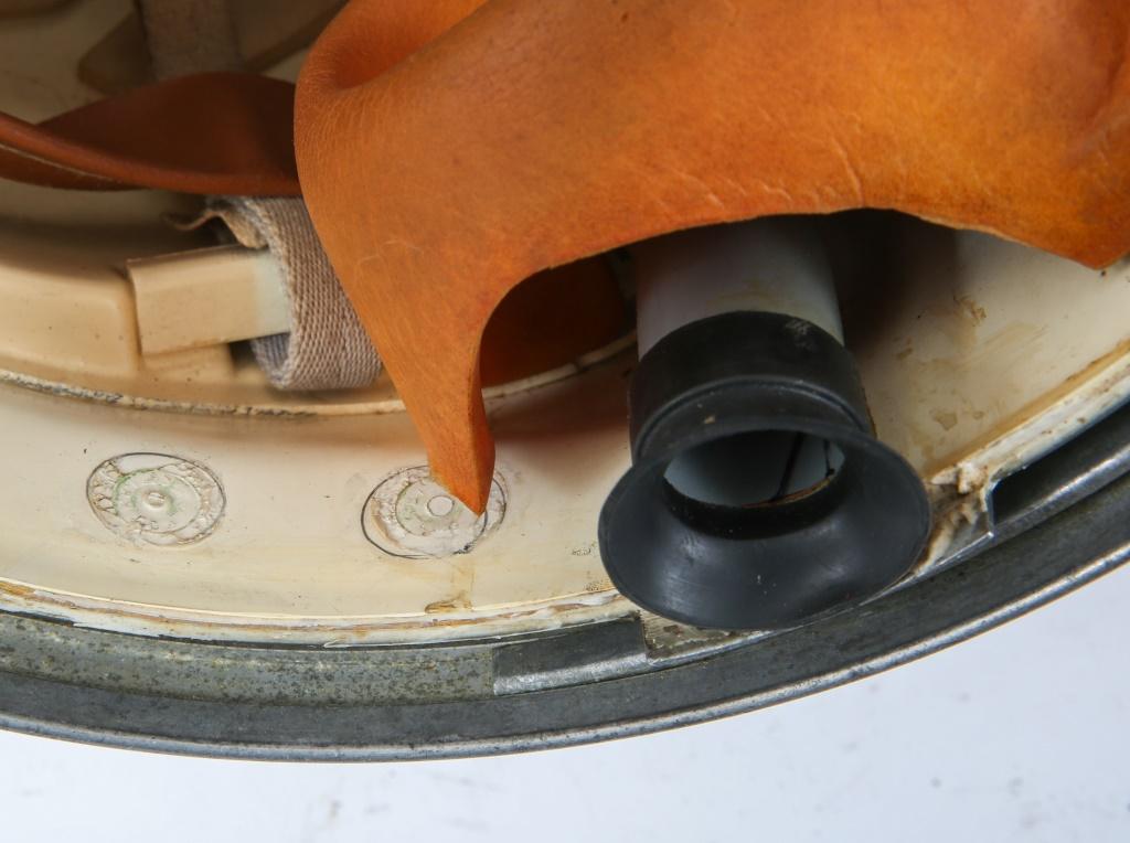 USAF ROCKET FUEL HANDLERS HELMET FOR REFCO SUIT