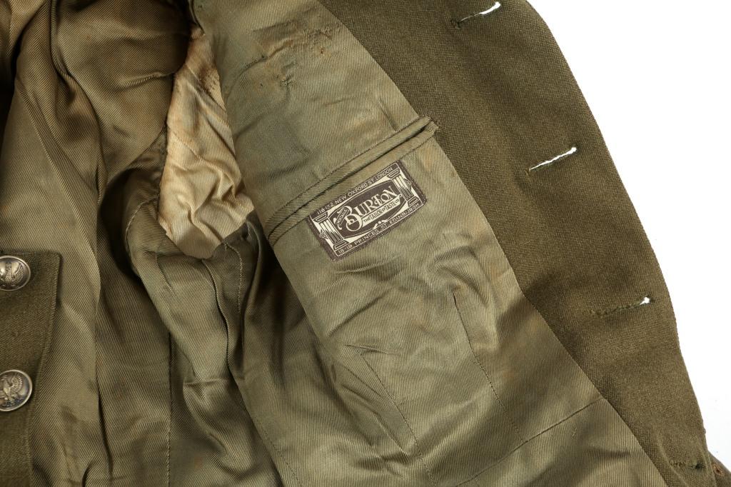 WWII POLISH OFFICER DRESS UNIFORM NAMED GROUPING