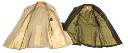 WWII US ARMY OFFICER DRESS UNIFORM LOT OF 2