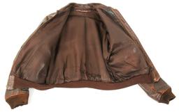 WWII 15th AAF 455th BOMB GROUP A2 FLIGHT JACKET