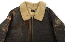 WWII US ARMY AIR FORCE TYPE D-1 LEATHER JACKET