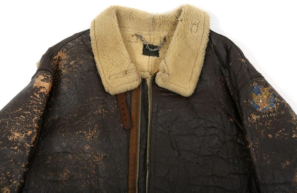 WWII US ARMY AIR FORCE TYPE D-1 LEATHER JACKET
