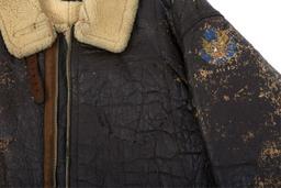 WWII US ARMY AIR FORCE TYPE D-1 LEATHER JACKET