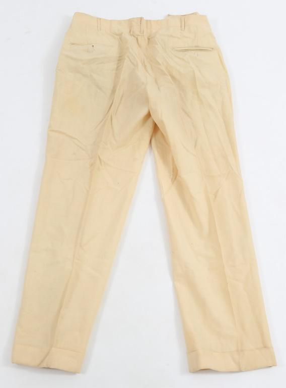 WWII US AMY & USMC TROUSERS AND VEST LOT OF 3