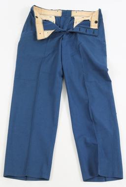 WWII US AMY & USMC TROUSERS AND VEST LOT OF 3