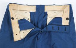 WWII US AMY & USMC TROUSERS AND VEST LOT OF 3
