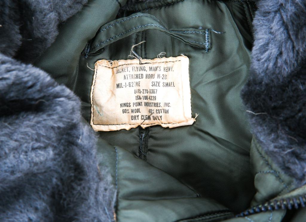 US AIR FORCE AIRCREW N-2B FLIGHT JACKET LOT OF 2