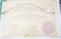 CRIME REPORT SIGNED BY CA GOVERNOR RONALD REAGAN