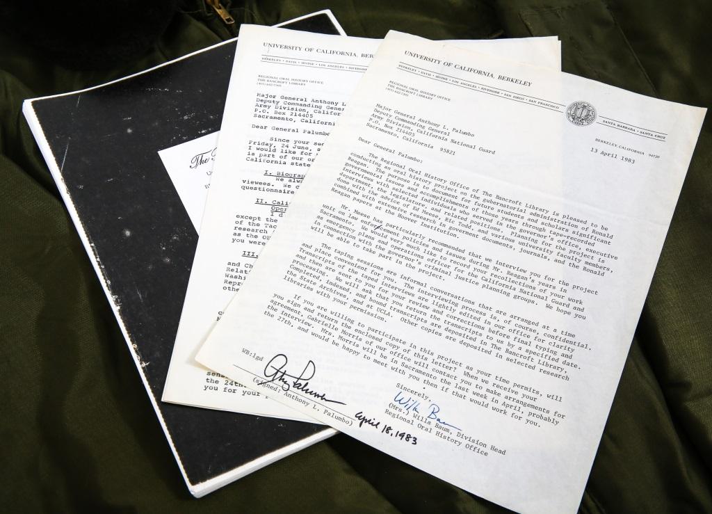 US ARMY GENERAL ANTHONY PALUMBO ARCHIVE