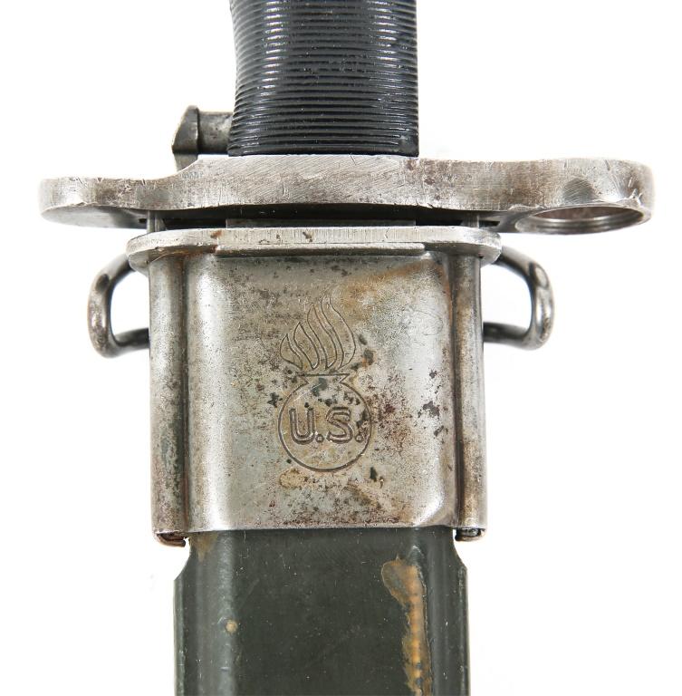 WWII US M1942 M1 GARAND SHORT BAYONET LOT OF 2