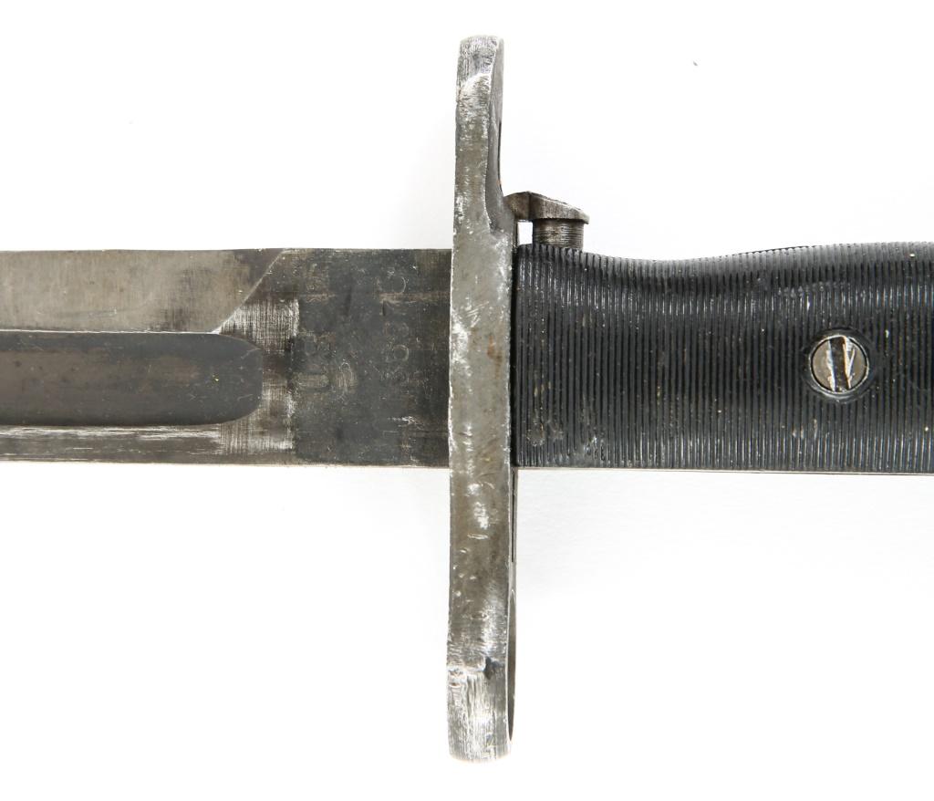 WWII US M1942 M1 GARAND SHORT BAYONET LOT OF 2