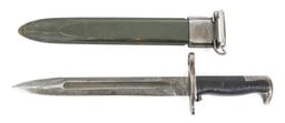 WWII US M1942 M1 GARAND SHORT BAYONET LOT OF 2