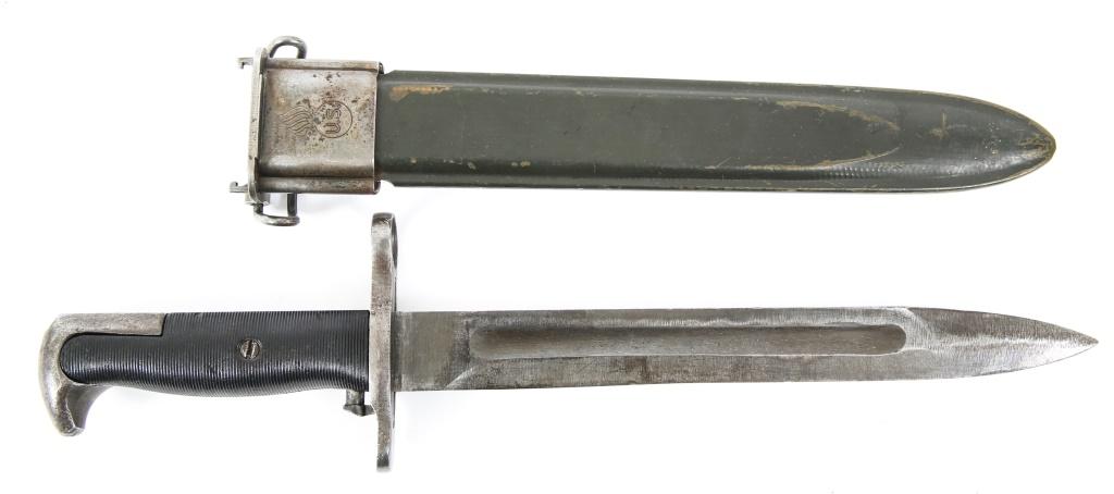 WWII US M1942 M1 GARAND SHORT BAYONET LOT OF 2