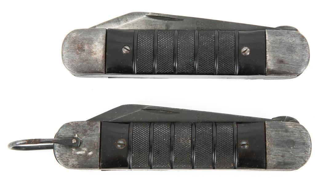 WWII USN COLONIAL PILOT SURVIVAL KNIFE LOT OF 2
