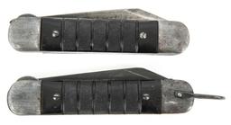 WWII USN COLONIAL PILOT SURVIVAL KNIFE LOT OF 2