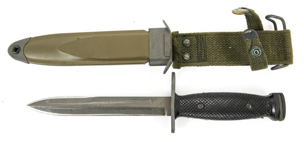 US ARMED FORCES BAYONET AND KNIFE LOT OF 3