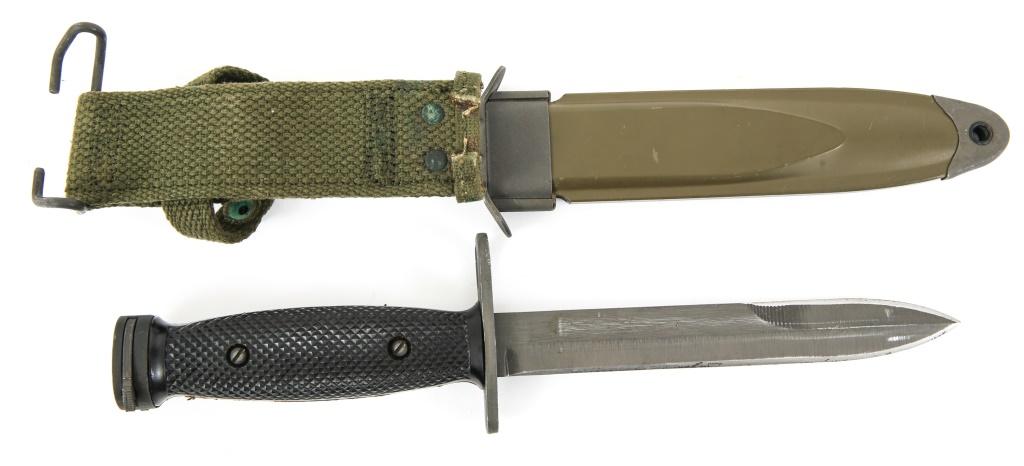 US ARMED FORCES BAYONET AND KNIFE LOT OF 3